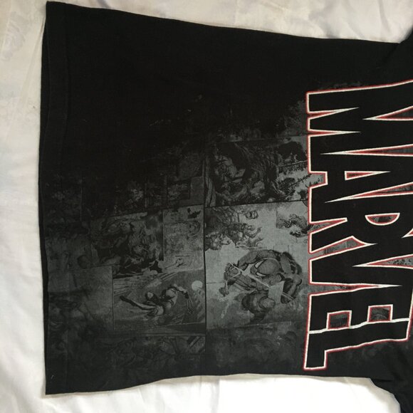 Marvel Spiderman T Shirt Mens Small S Black Short Sleeve Universal Studios - Picture 2 of 10